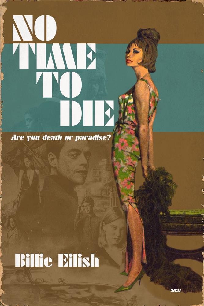 Linda Charles - '2021 - No Time To Die' - Framed Limited Edition