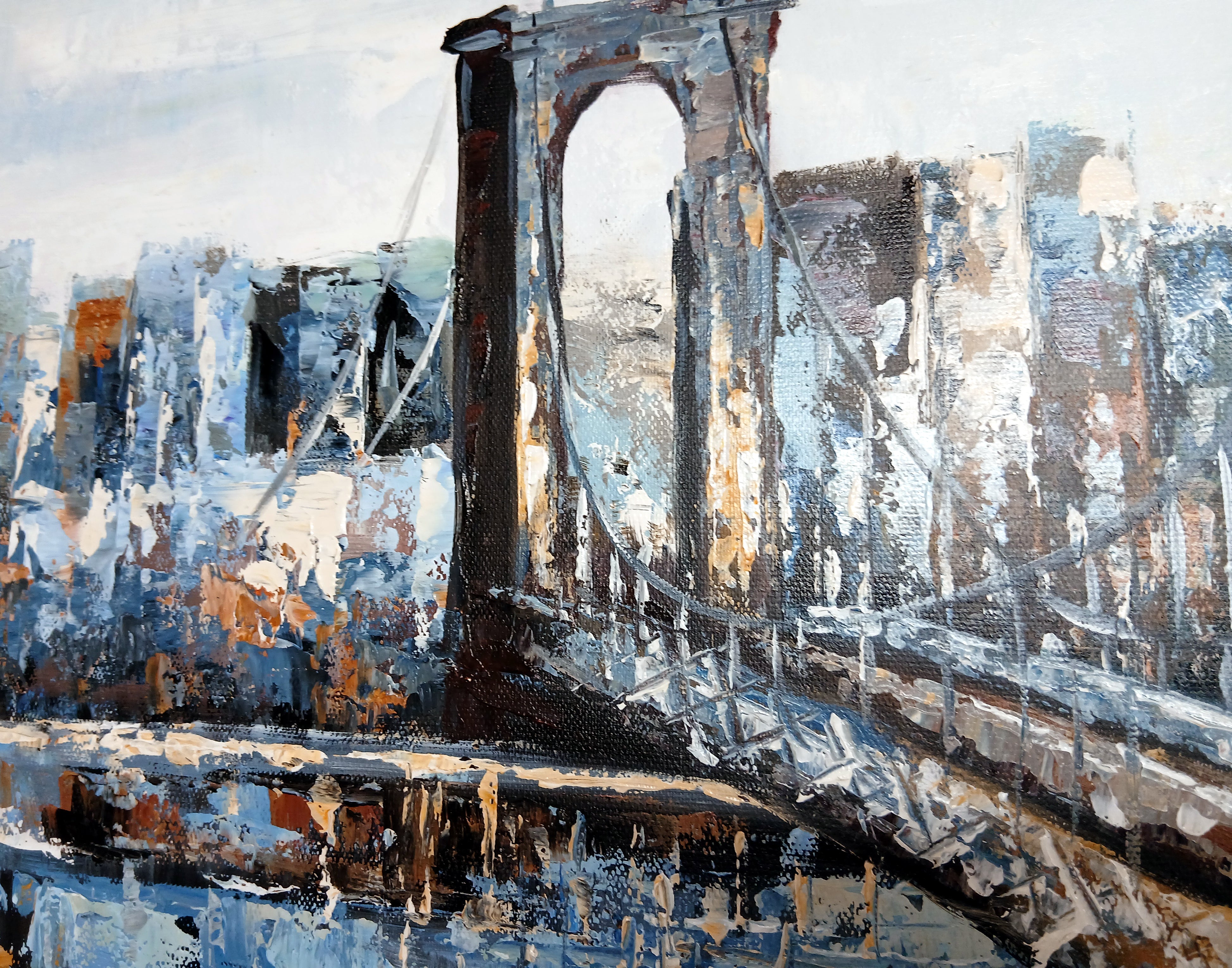 'My Way' - Stretched Canvas Original Art