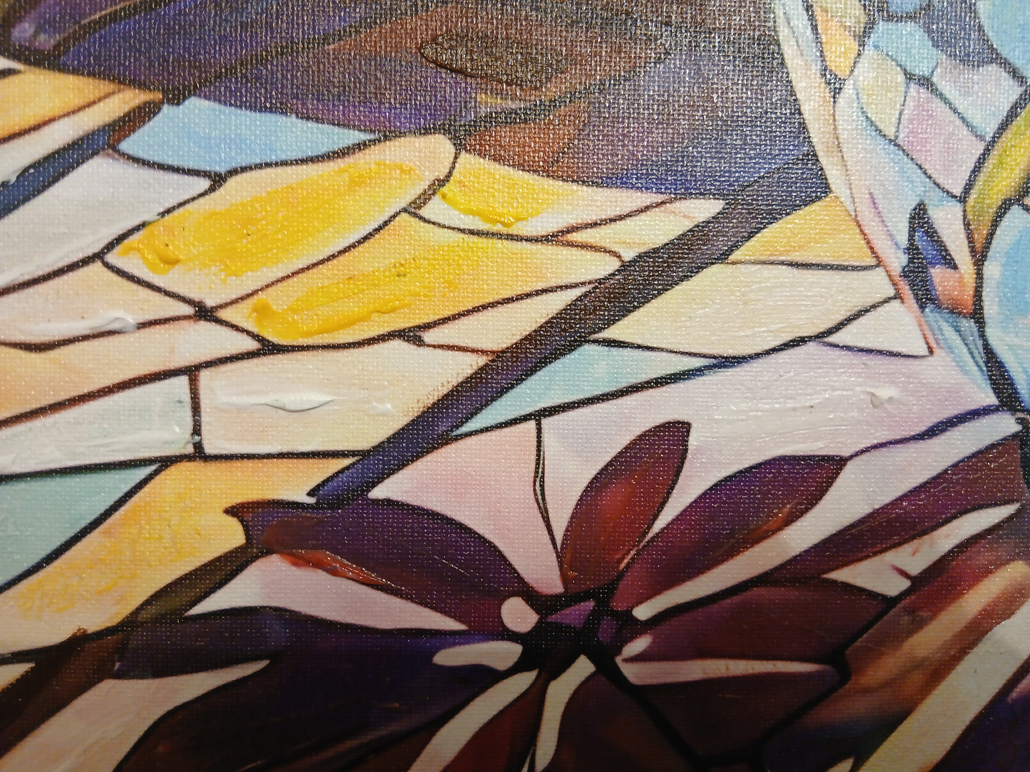 'Into The Light' - Stretched Canvas Original Art