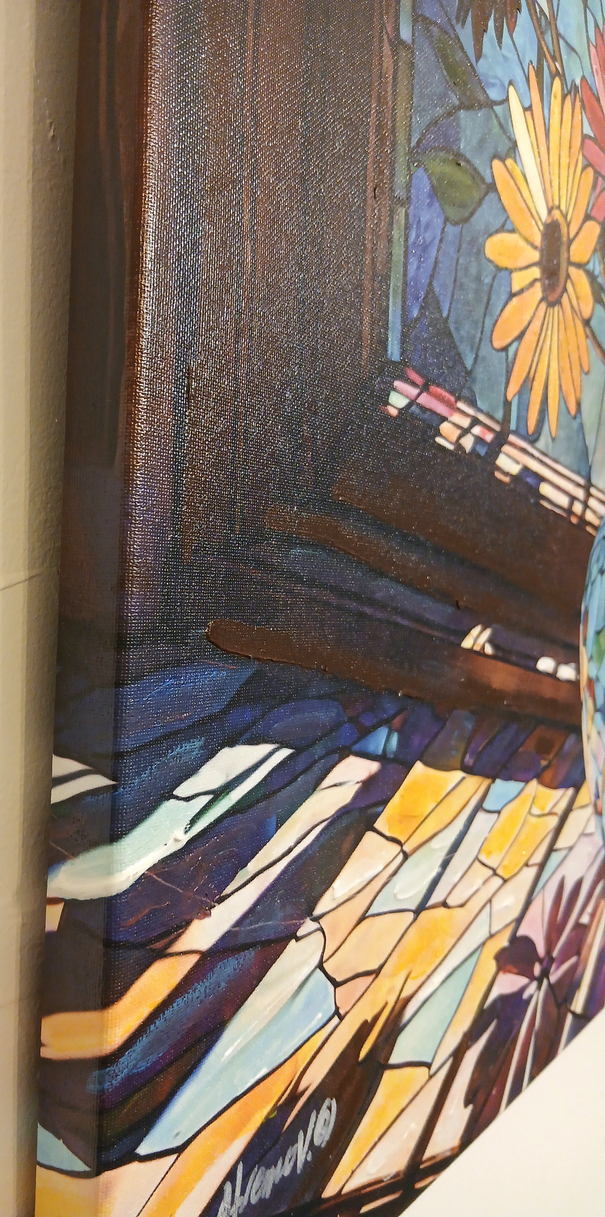 'Into The Light' - Stretched Canvas Original Art