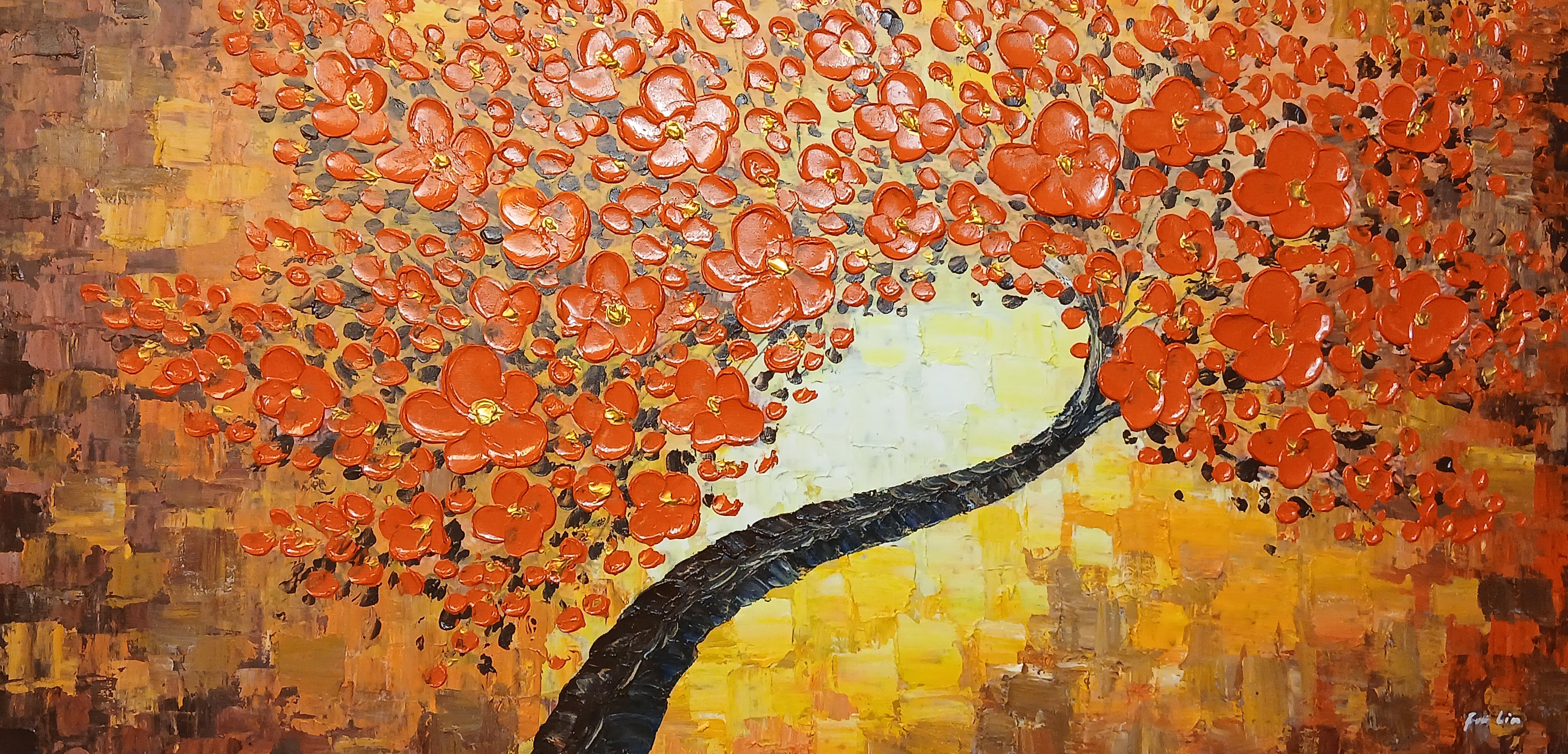 'Sunset Dreams' - Stretched Canvas Original Art