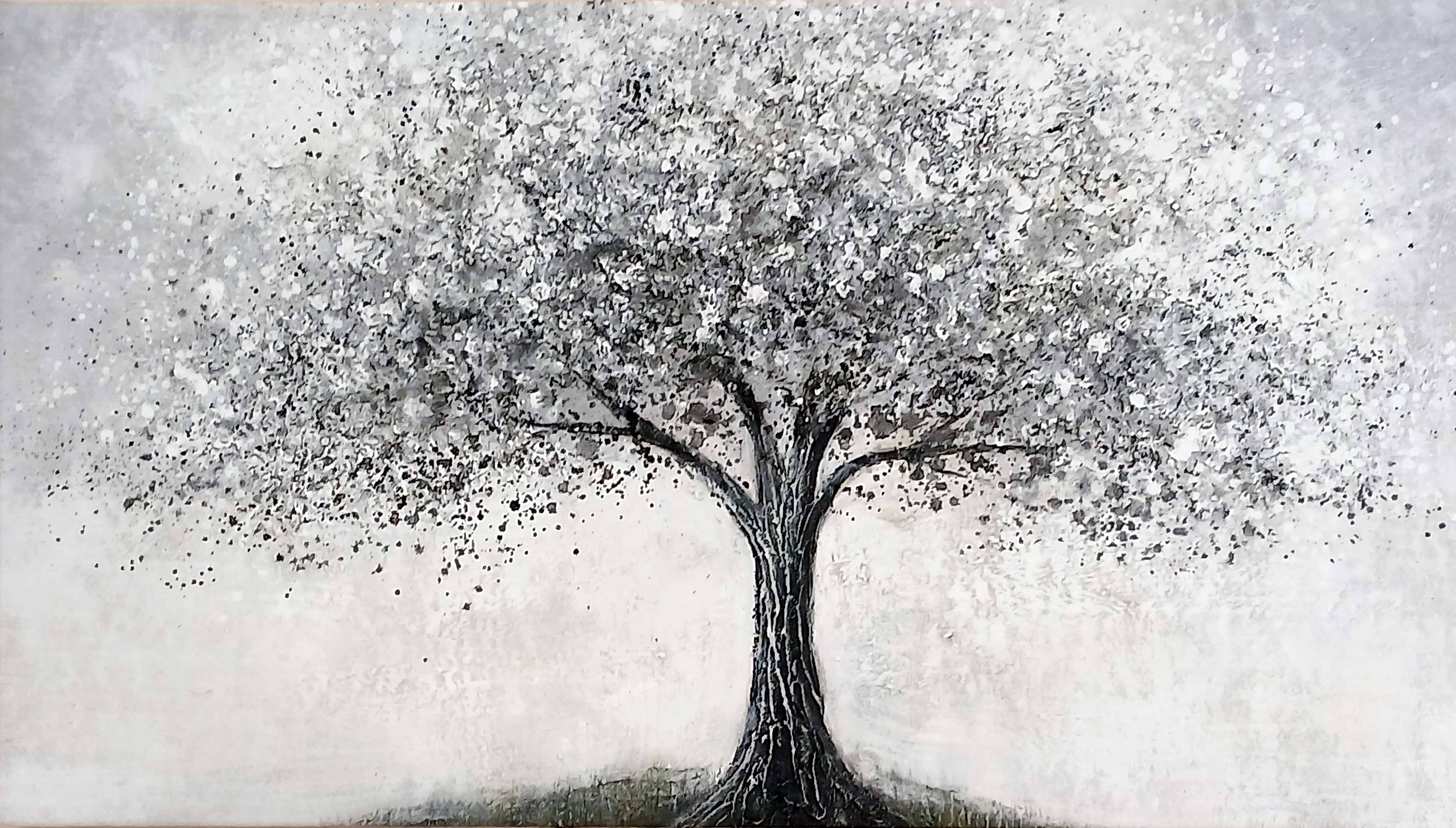 'Singular Tree' - Stretched Canvas Original Art