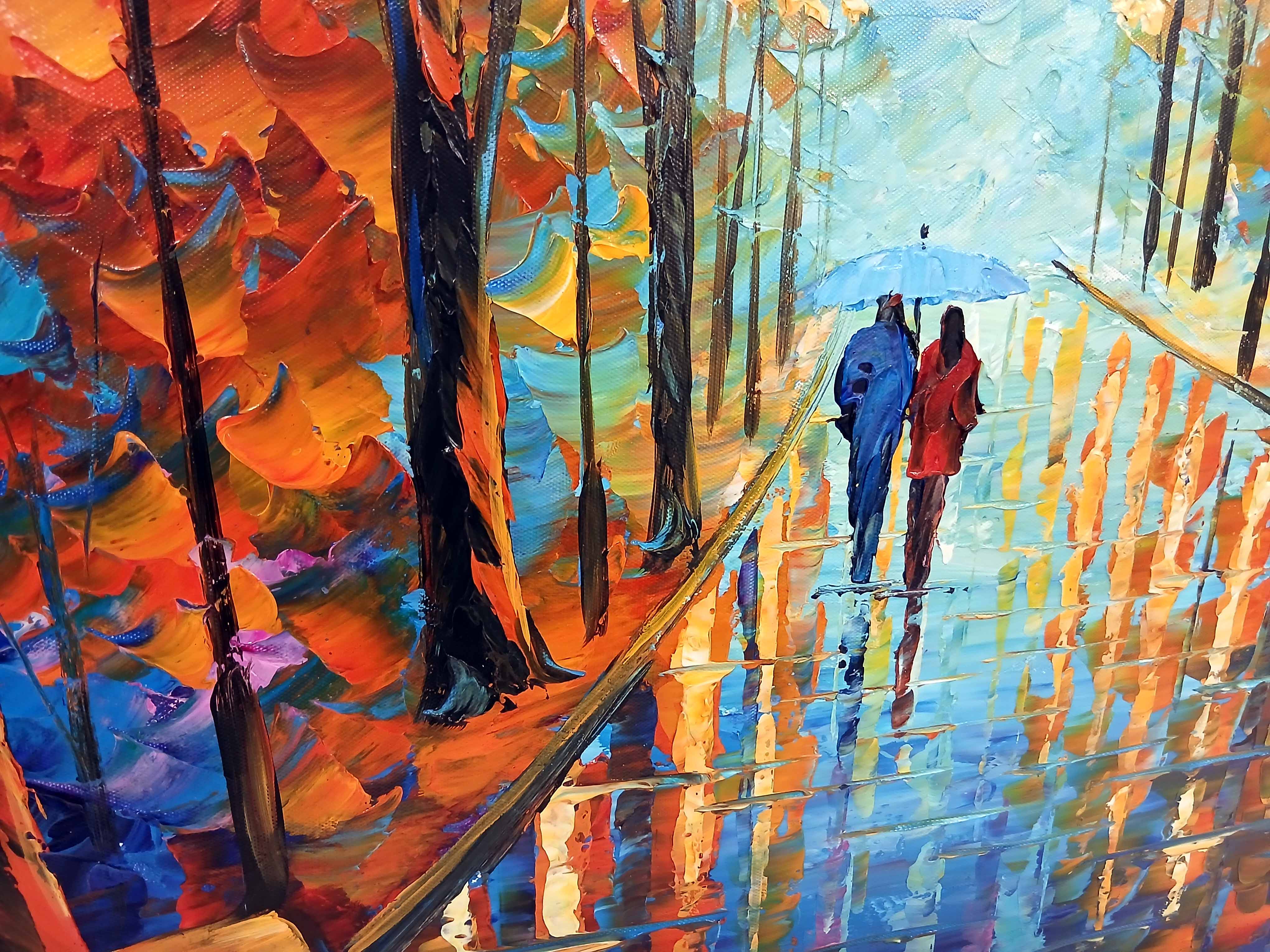 'Together' - Stretched Canvas Original Art