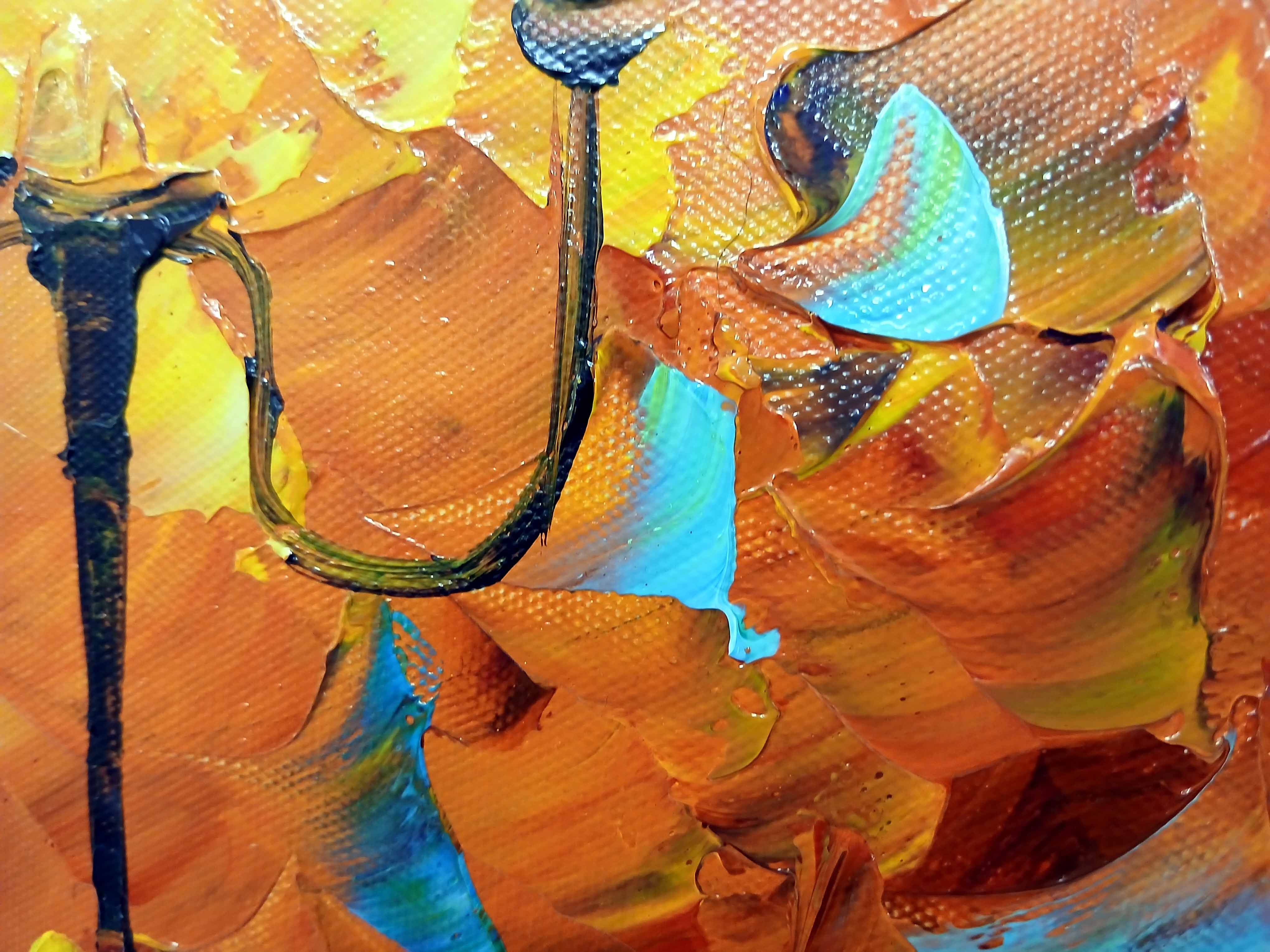 'Together' - Stretched Canvas Original Art