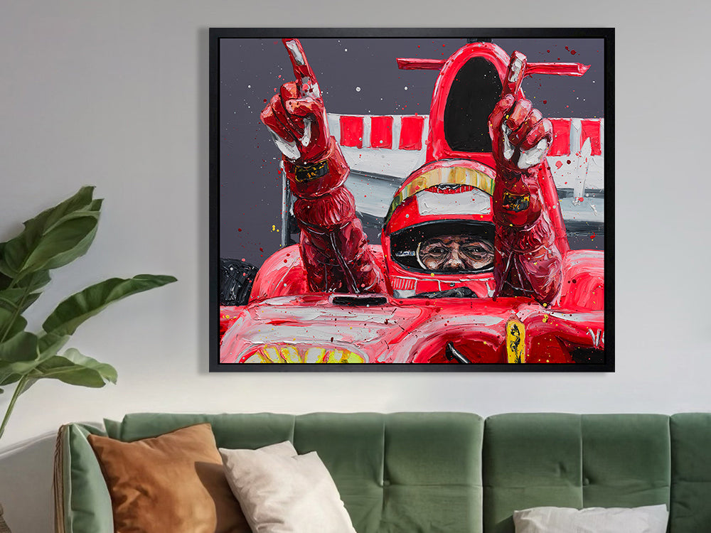 Paul Oz - 'Schumacher's 91st & Final' - Wall Of Champions - Mini-Square Edition