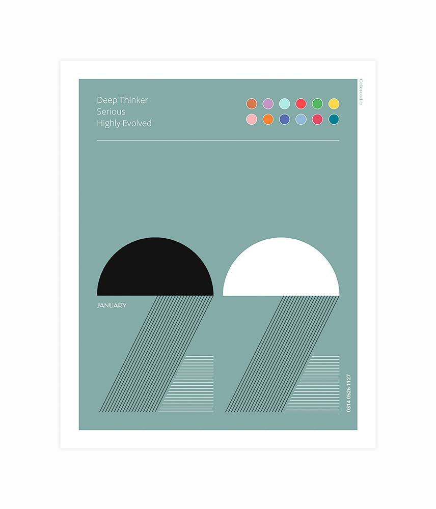 Bernhardt & Cooper Colourcodia - '22nd of January' - What's Your Special Date!