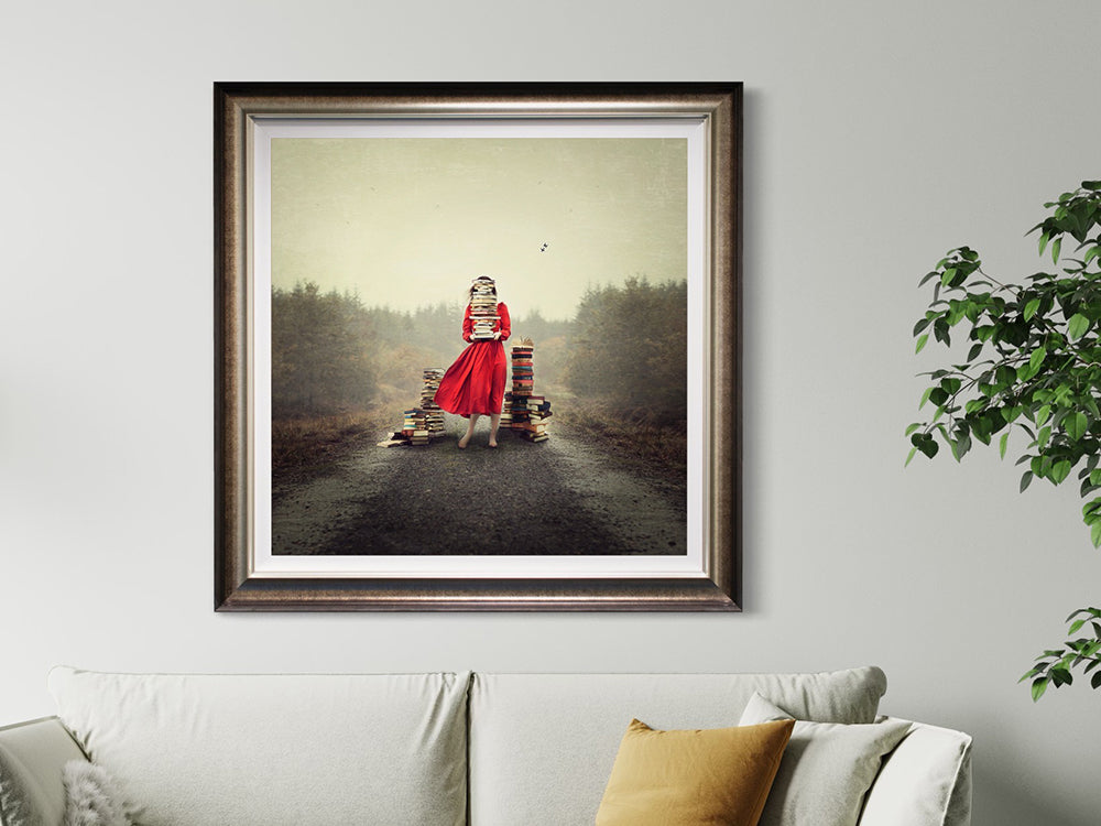 Michelle Mackie - 'Light Reading' - Framed Limited Edition Art