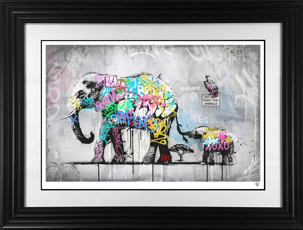 JJ Adams - 'Hold Tight' - Framed Limited Edition