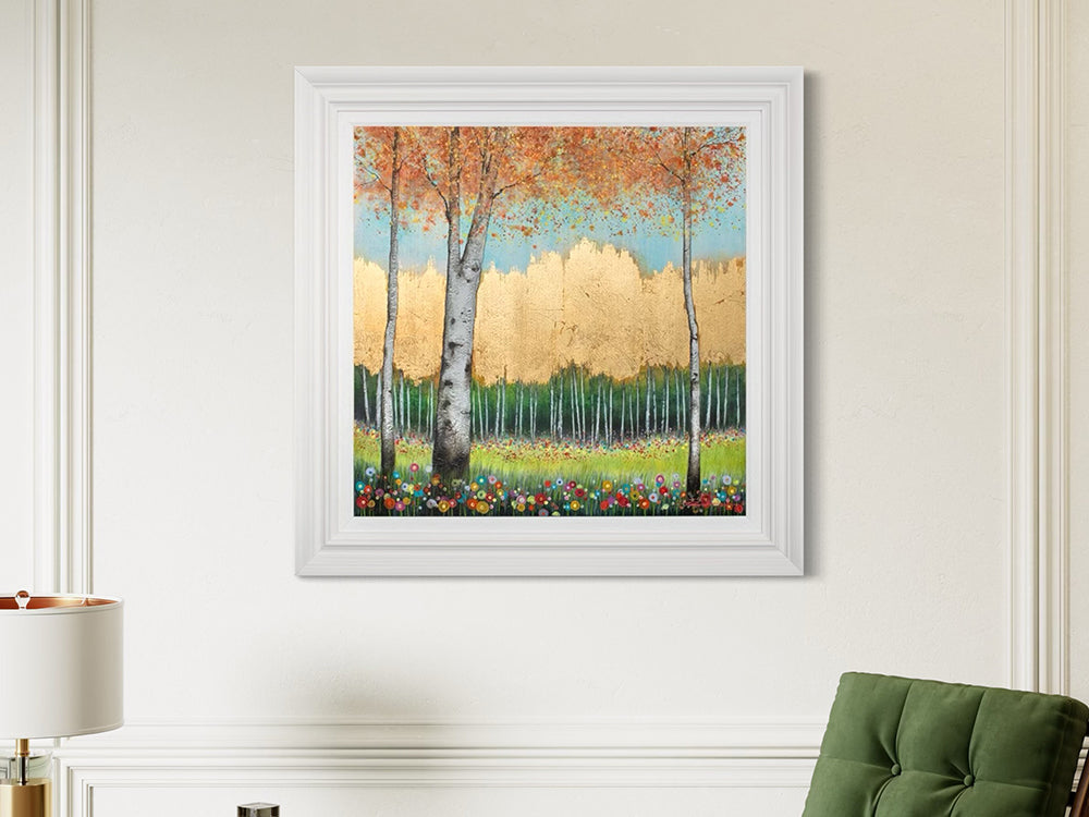 Dale Bowen -  'Silver Forest II' - Framed Original Art