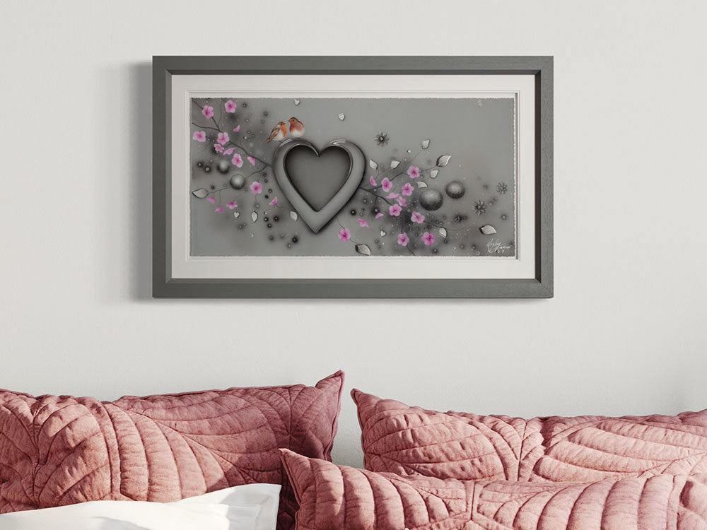 Kealey Farmer - 'I'll Bring You Flowers' - Framed Limited Edition