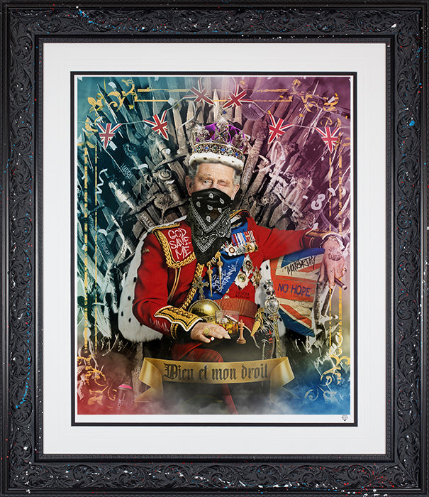 JJ Adams - 'God Save The King' - Framed Limited Edition