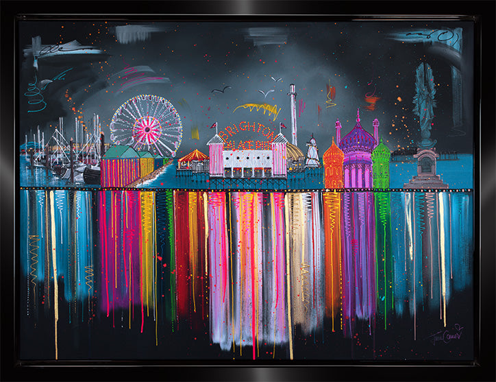 Julie Connor - 'You Brighton My Day' - Framed Original Artwork