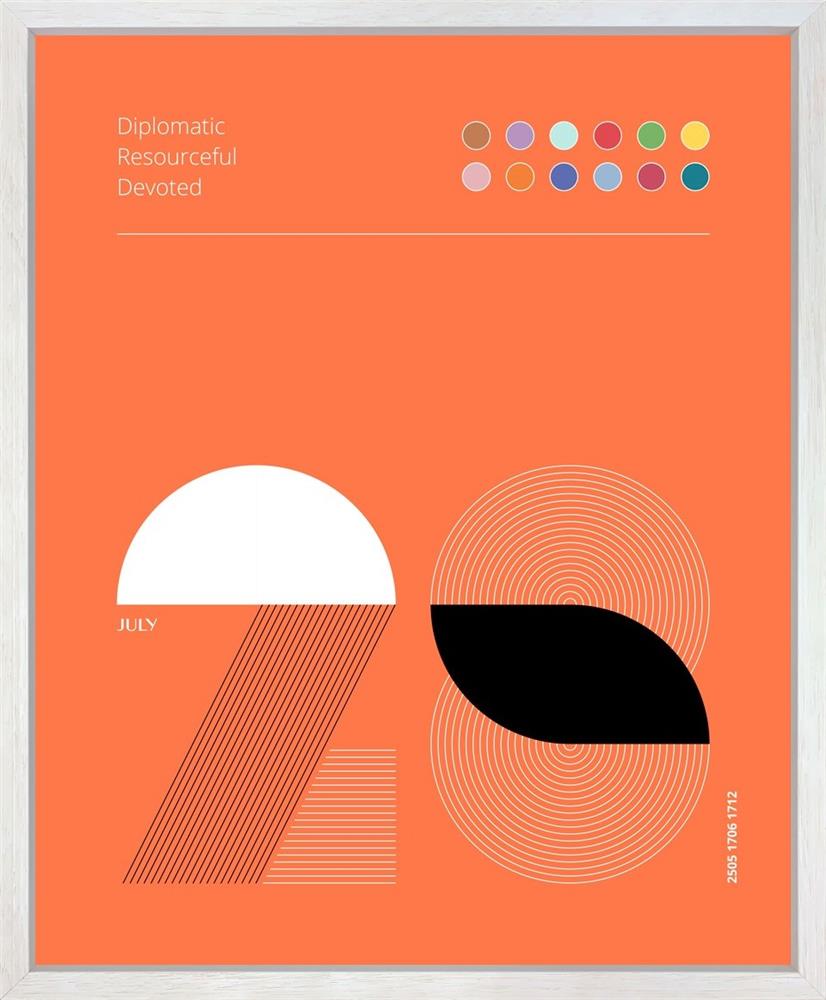 Bernhardt & Cooper Colourcodia - '28th of July' - What's Your Special Date!