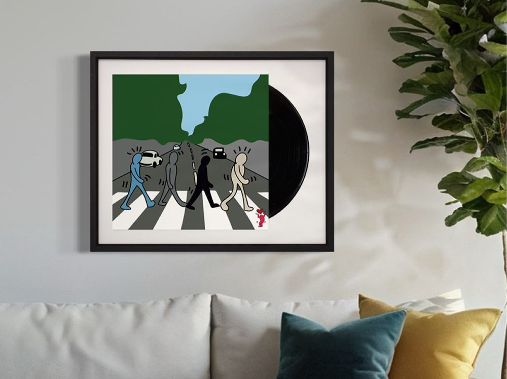 TBOY - 'Abbey Road' - Keith Haring Series - Framed Limited Edition