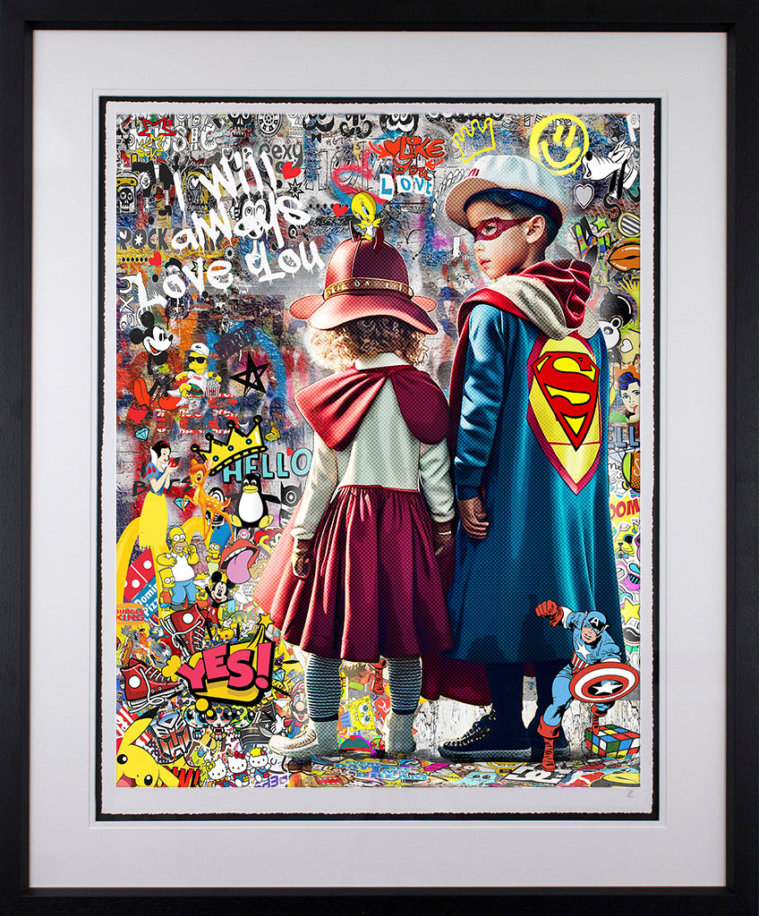 Zee - 'I Will Always Love You' - Framed Limited Edition Art