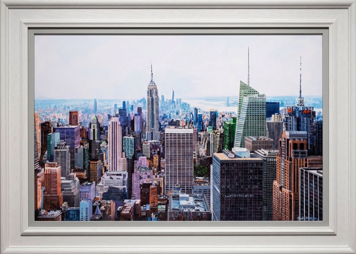 Paul McIntyre - 'View Over New York' - Framed Limited Edition