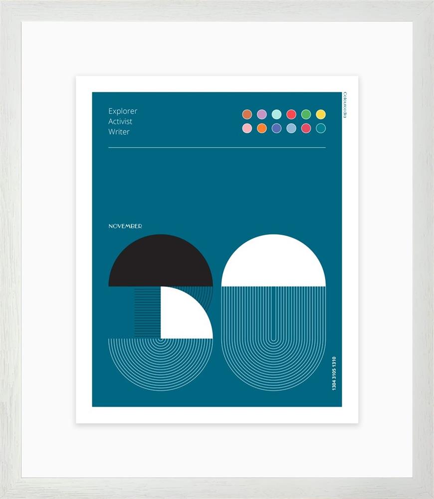 Bernhardt & Cooper Colourcodia - '30th Of November' -  Your Special Date!