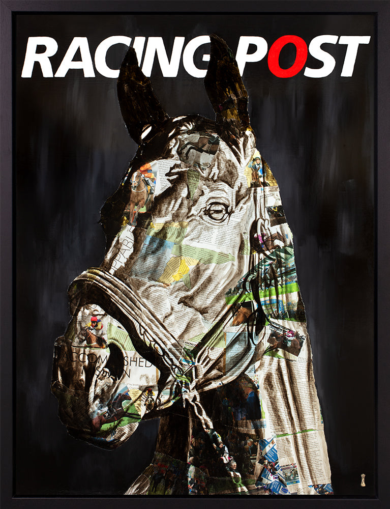 Chess - 'Racing Post' - Framed Original Artwork