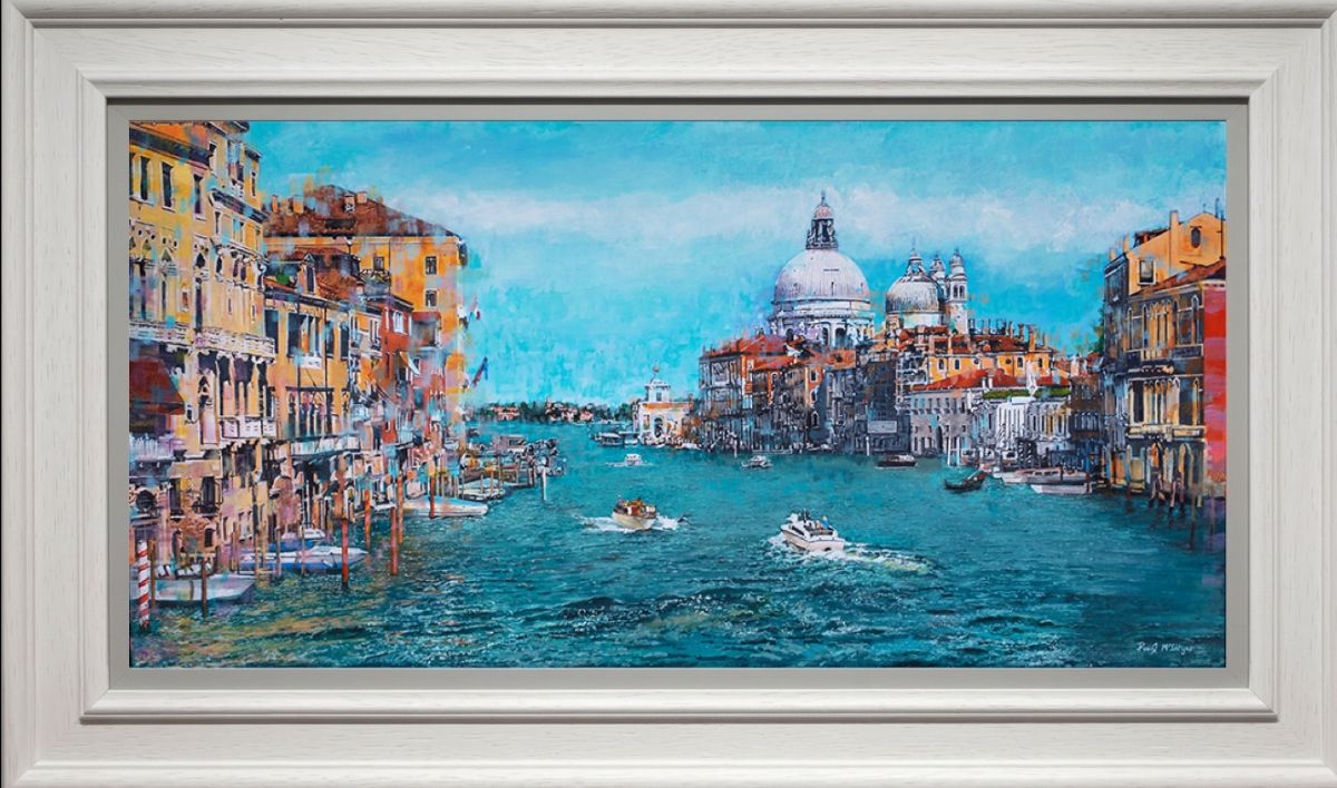 Paul McIntyre - 'View Of The Grand Canal' - Framed Limited Edition
