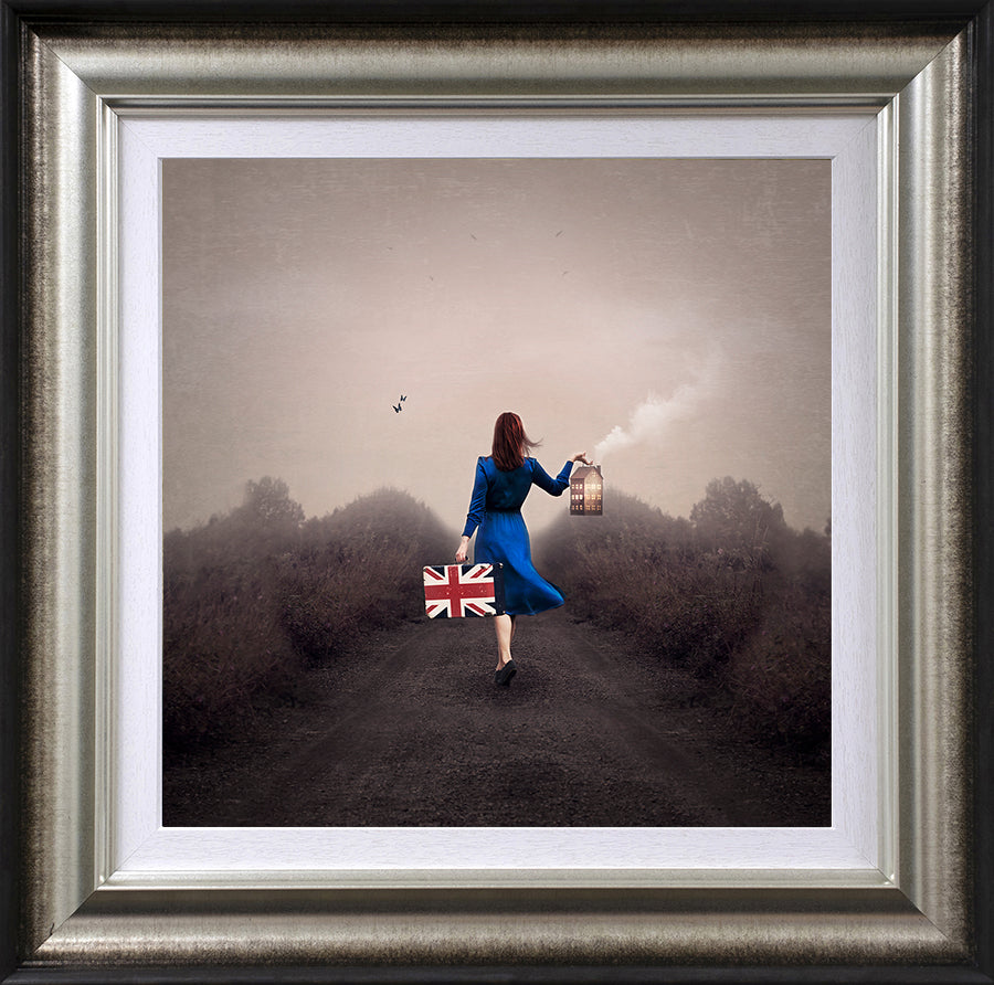 Michelle Mackie - 'Moving On Again' - Framed Limited Edition Art