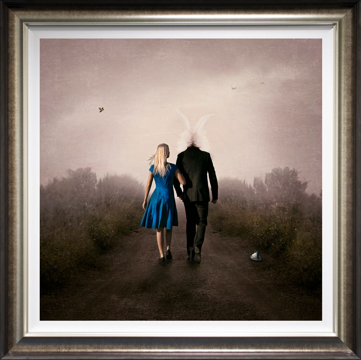 Michelle Mackie - 'We're All Mad Here...' - Framed Limited Edition Art