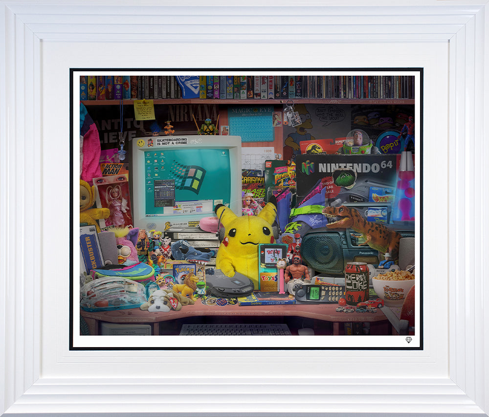 JJ Adams - 'Take Me Back To The 90's' - Framed Limited Edition