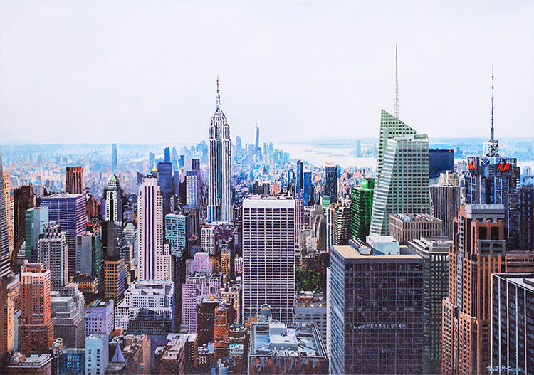 Paul McIntyre - 'View Over New York' - Framed Limited Edition