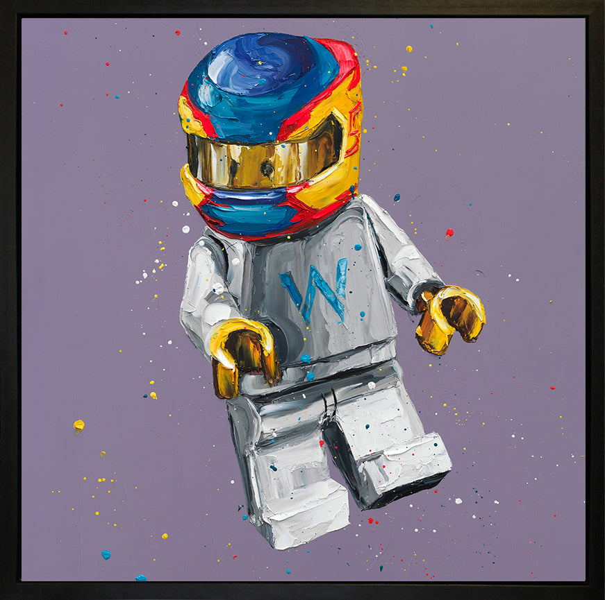 Paul Oz - 'Lego Sainz' - Wall Of Champions - Mini-Square Edition