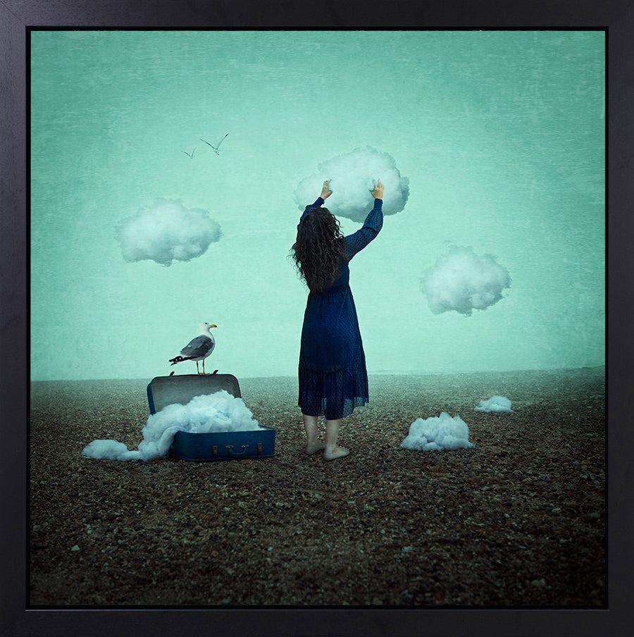 Michelle Mackie - 'Silver Lining' - Framed Original