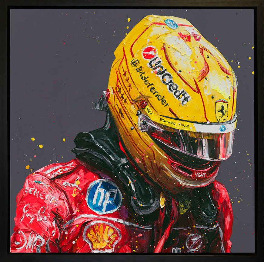 Paul Oz  'New Era - Wall Of Champion's'- Framed Canvas Print