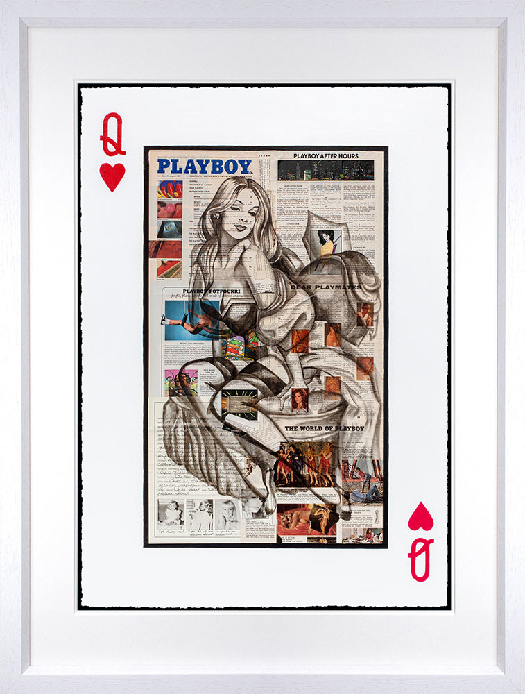 Chess - 'Queen Of Hearts' - Framed Limited Edition Print