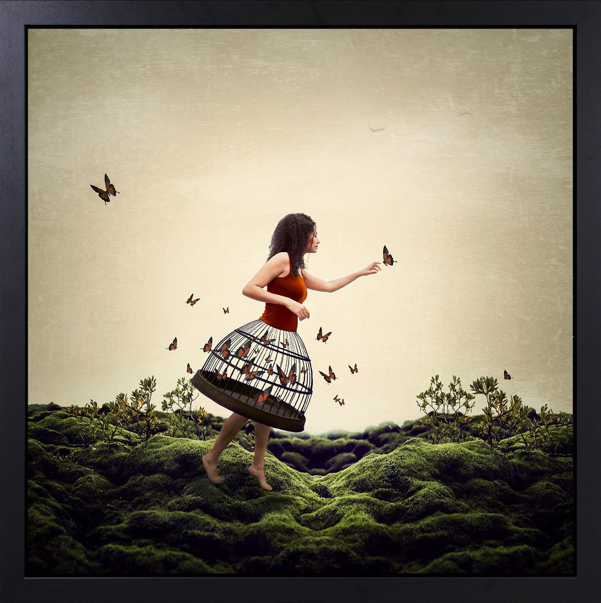 Michelle Mackie - 'Enchanted' - Framed Original Artwork