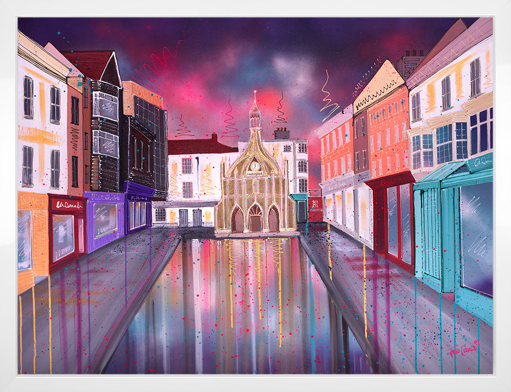 Julie Connor - 'Chichester Cross' - Framed Original Artwork