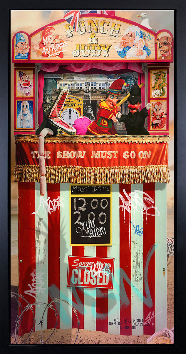 JJ Adams - 'That's The Way To Do It'  - Framed Original