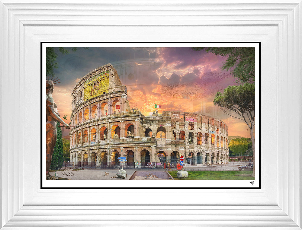 JJ Adams - 'Are You Not Entertained' - Framed Limited Edition