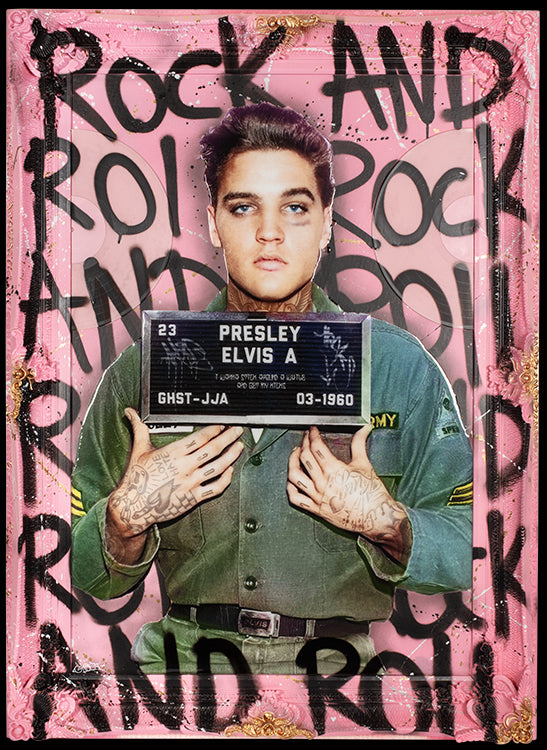 JJ Adams & Ghost - 'Thank You Very Much VIII' Collaboration - Framed Original'