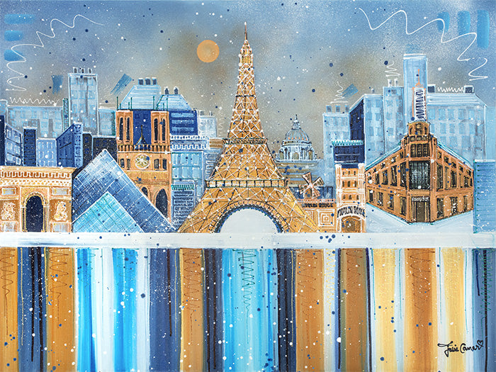 Julie Connor - 'A Winter Romance' - Framed Original Artwork — New Look Art