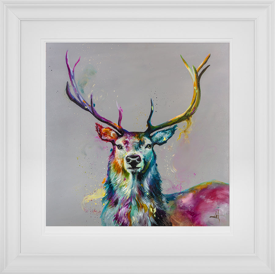 Katy Jade Dobson - 'Cervo' - Framed Limited Edition
