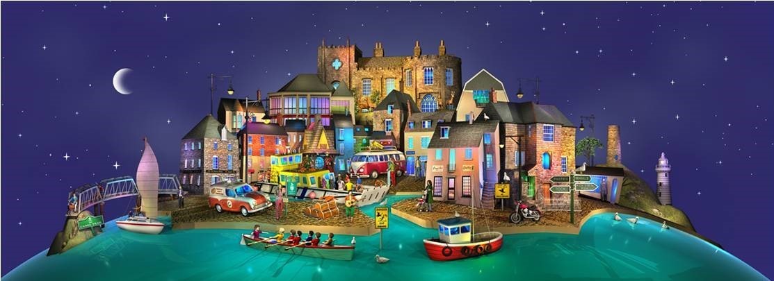 Keith Drury - 'Padstow Island' - Limited Edition Artwork