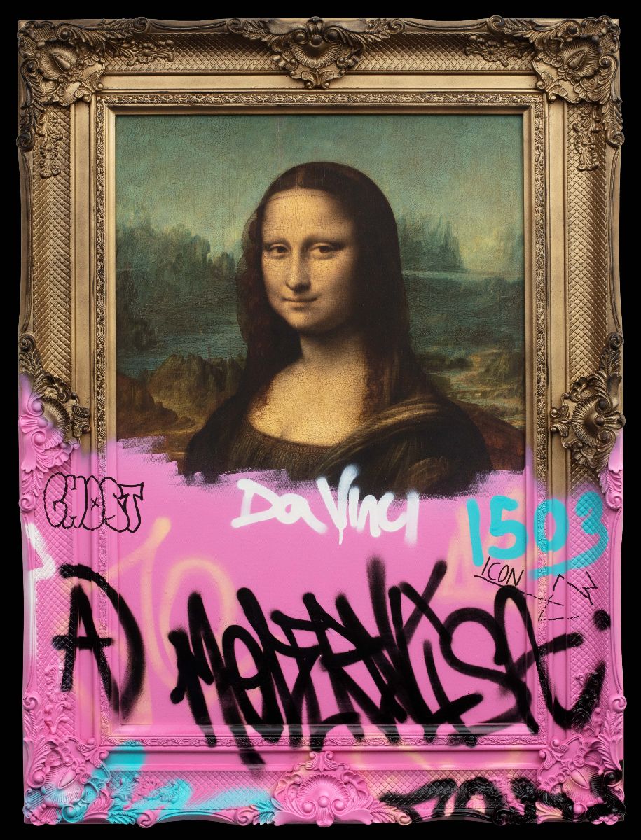 Ghost- 'Bubblegum' - Framed Original Artwork