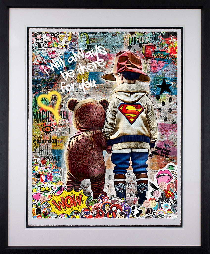 Zee - 'I Will Always be There For You' - Framed Limited Edition Art