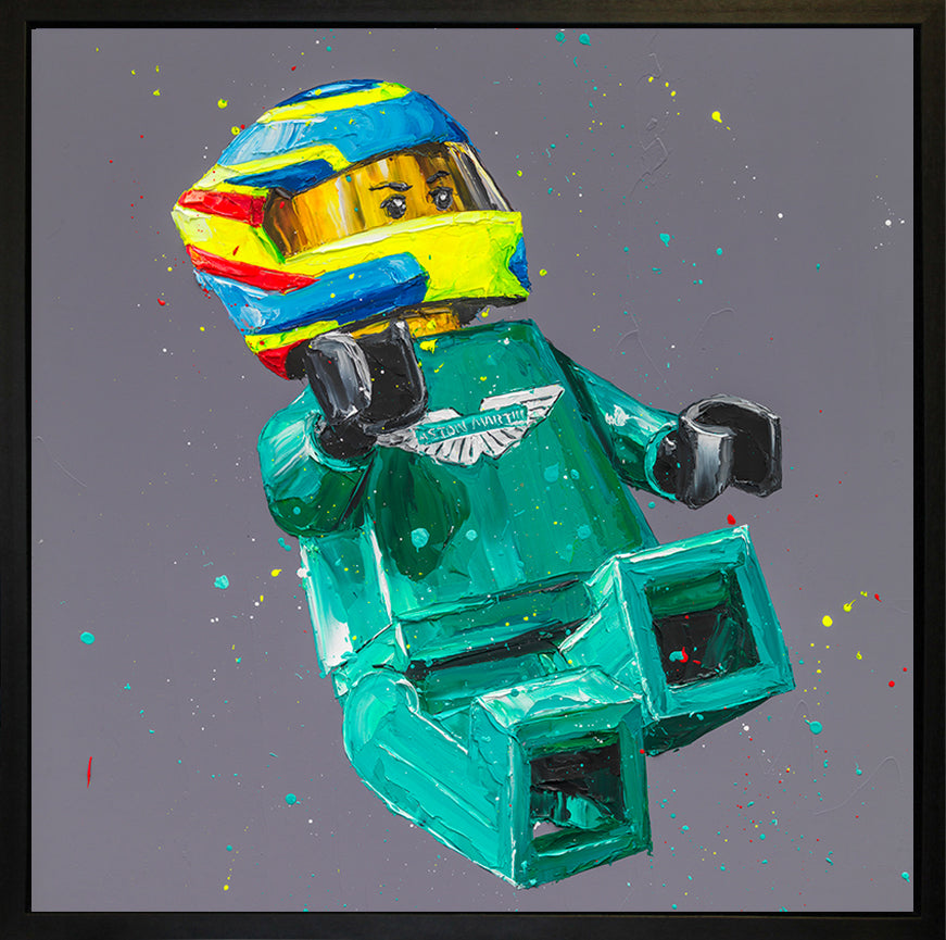 Paul Oz - 'Lego Alonso' - Wall Of Champions - Mini-Square Edition