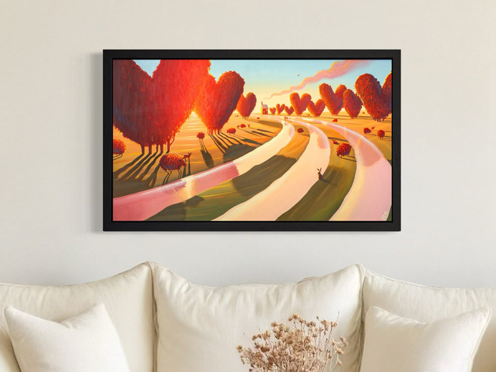 Derrick Fielding- 'When Love Comes Around' - Framed Original Art