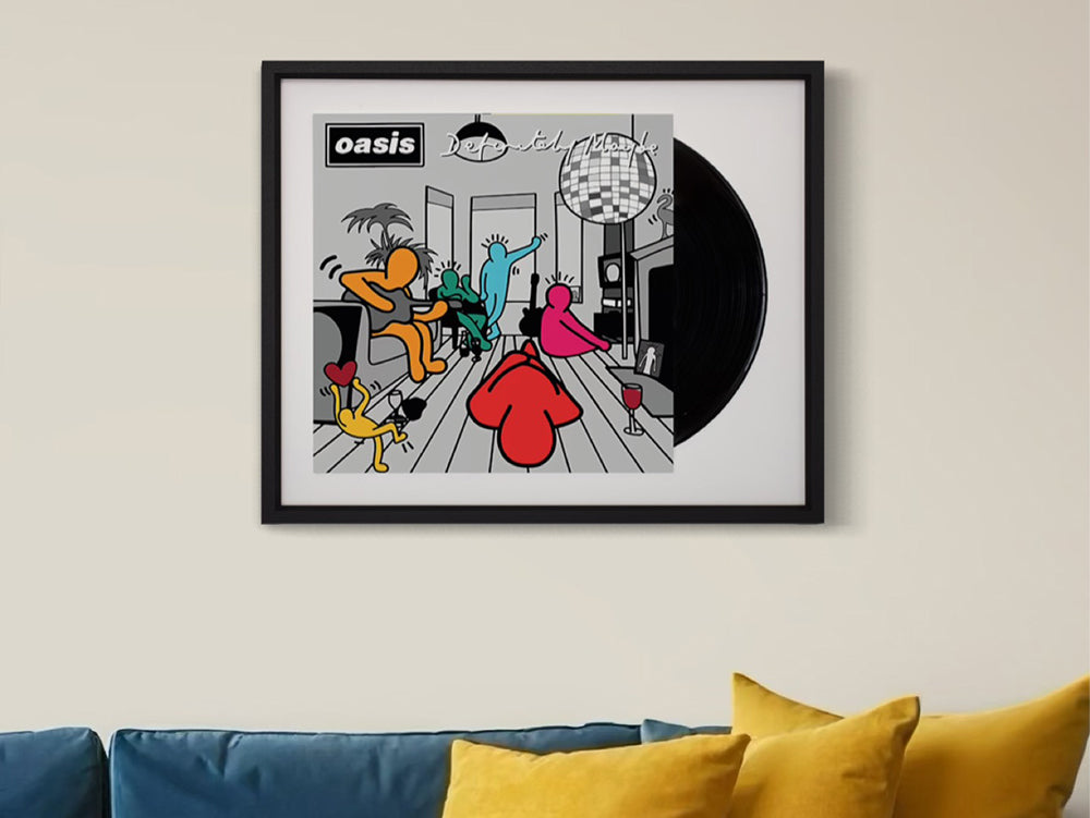 TBOY - 'Definitely Maybe' - Keith Haring Series - Framed Limited Edition