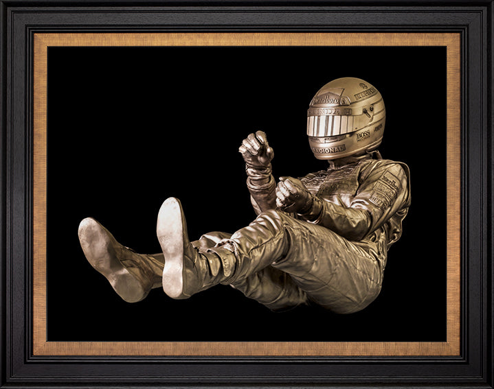 Paul Oz  'Senna La Rascasse' - Framed Limited Edition Lenticular