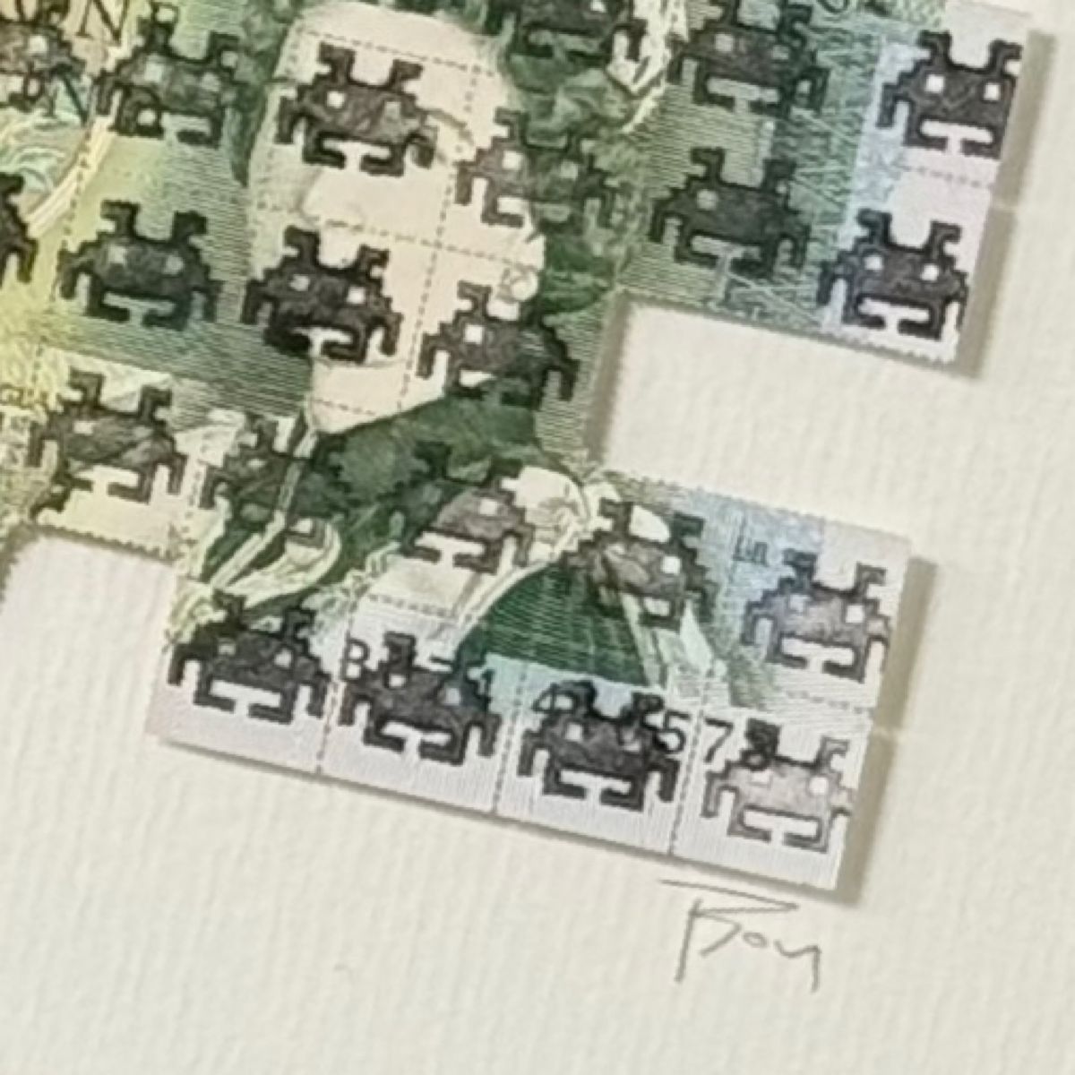 TBOY - 'Put It On The Tab' - Currency Collection - Framed Limited Edition