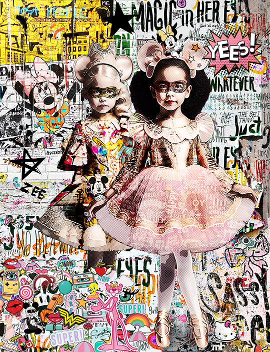 Zee - 'Magic In Her Eyes' - Framed Original