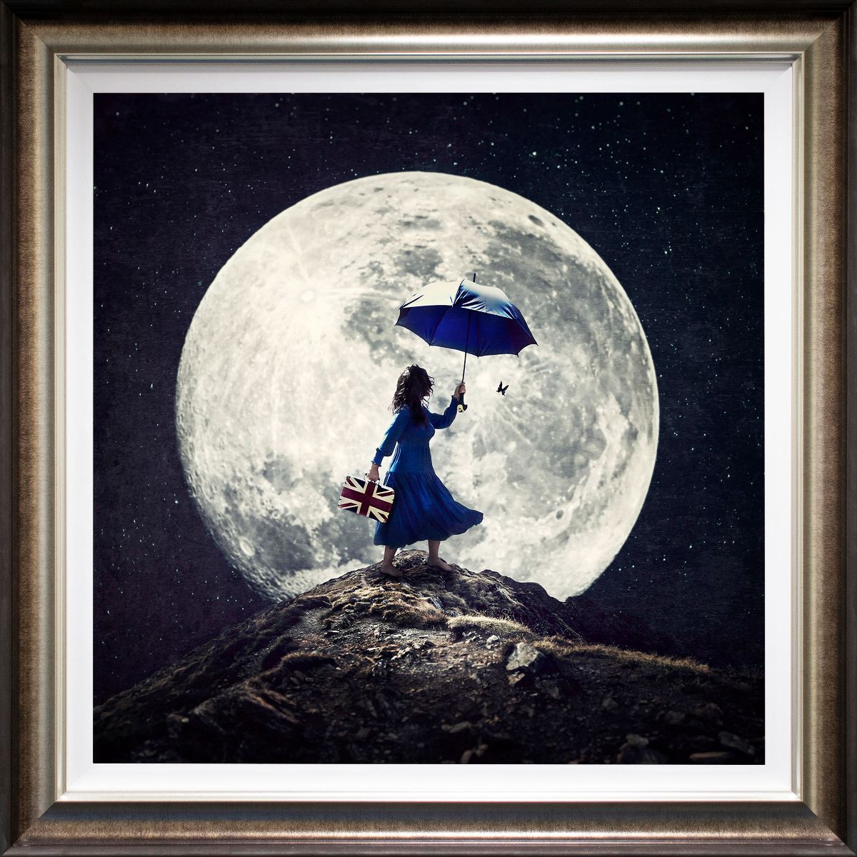 Michelle Mackie - 'I'll Stay Until The Wind Changes' - Framed Limited Edition Art