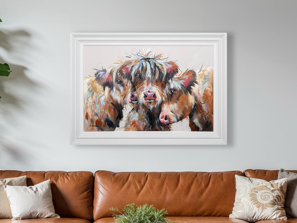 Ashley Saunders -  'Magic Number' - Framed Original Artwork