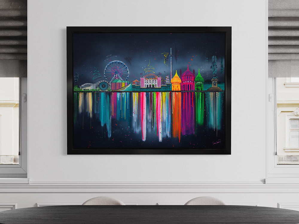 Julie Connor - 'Brighton Baby!' - Framed Original Artwork